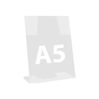 Stojan na dokumenty "L", nakloněný, A5 148x210 mm