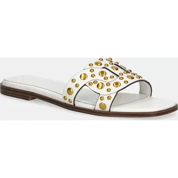 Dámské pantofle Kožené pantofle Twinset dámské, béžová barva, 251TGT072 251TGT072.00282 01X, EUR 36