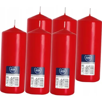 Svíčka Tradiční parafínová svíčka Bez vůně Bispol 1 ks