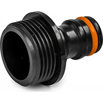 Adapter s vnějším závitem 3/4" pro hadici s rychlospojkou, Black