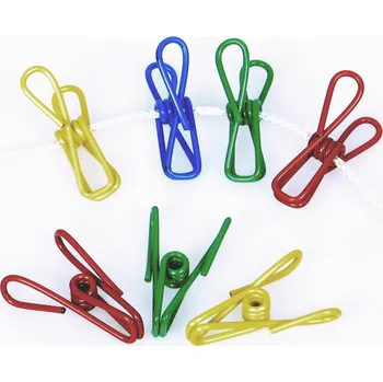 BasicNature Kovové kolíčky na prádlo 12 ks