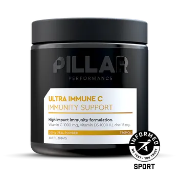 Vitamíny a minerály Pillar Performance Ultra Immune C - Tropical (200g) eu-uita200p Velikost OS