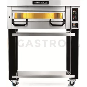 Pec na pizzu Jednokomorová pec na pizzu, 2x pizza 45 cm, komora o rozměrech 670x920x210 mm, manuální panel | PIZZA MASTER, PM 911E