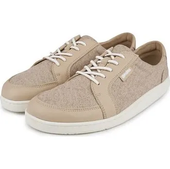 Pánské tenisky Vlnka Pánské barefoot vlněné tenisky Teo béžová velikost obuv dospělí 43