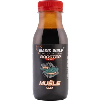 Boilies Magic Wolf Booster 300g - Mušle