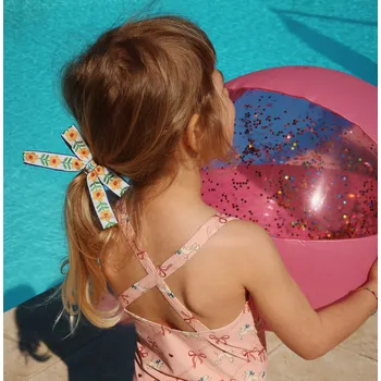 Konges Slojd Nafukovací míč Transparent Pink Konges Sløjd Transparent Beach Ball