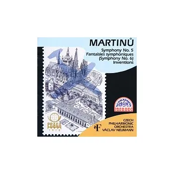 Česká hudba Česká filharmonie/Václav Neumann – Martinů: Symfonie č. 5, 6, Invence