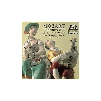 Česká hudba Sukův komorní orchestr/Josef Vlach – Mozart: Divertimenta