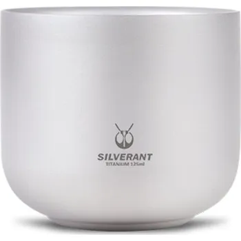 Stolování Dvoustěnný titanový šálek na čaj 125 ml