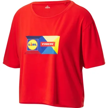 Dámské tričko CRIVIT Dámské funkční triko Lidl-Trek (červená, L (44/46))