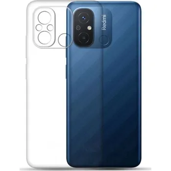 Silikonový kryt pro Xiaomi Redmi 12C - Průhledný
