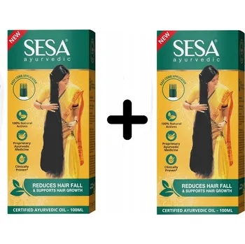Vlasová regenerace Sada Sesa olej na vlasy pro růst a výživu 2x100 ml