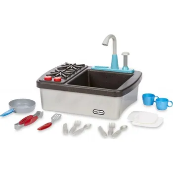 Dětská kuchyňka MGA Little Tikes - Můj první dřez se sporákem