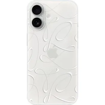 Pouzdro na mobilní telefon Odolné silikonové pouzdro iSaprio - Fancy - white - iPhone 16