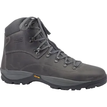 Pánská treková obuv Turistická obuv pro středně náročný terén, Olang, tmavě šedá: Šedá Ano Ostatní kůže 33 50 G - standardní šíře (29853-18499)