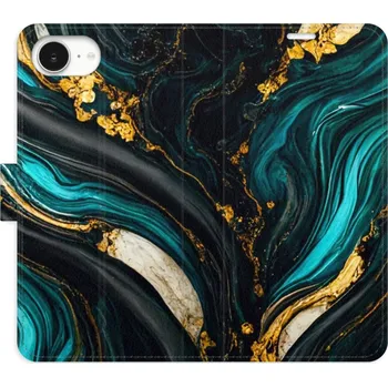 Pouzdro na mobilní telefon Flipové pouzdro iSaprio - Dark Paint - iPhone 16e