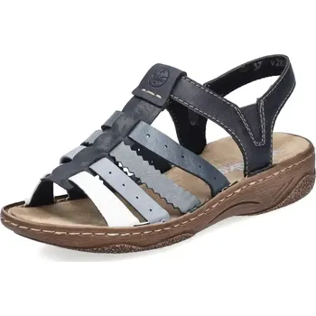 Dámské sandále Dámské sandály RIEKER V2875-90 modrá S5 37