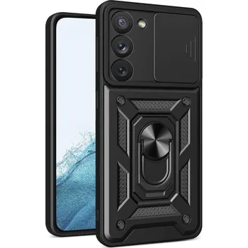 Pouzdro na mobilní telefon Kryt Samsung Galaxy S25 Nexeri CamShield Pro černý