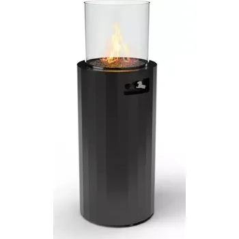 Plynový zářič Planika Bino Jet black + ochranný kryt