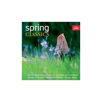 Česká hudba Různí interpreti – Spring classics (Čtvero ročních období,Rašení jara,Svěcení jara, Nálady,V podvečer,...)