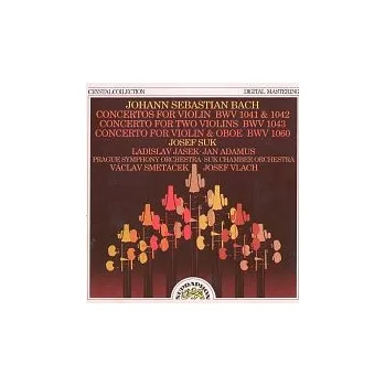 Česká hudba Josef Suk, Jan Adamus, Ladislav Jásek – Bach: Houslové a hobojové koncerty