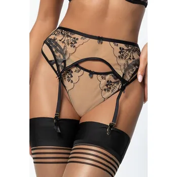 Kalhotky Axami romantická černá krajková tanga, XXL i240_203223_2:XXL