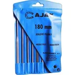 Ajax Pilník jehlový sada s držadlem šestidílná 180/2