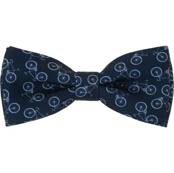 Motýlek Motýlek Avantgard s kapesníčkem - navy / kola