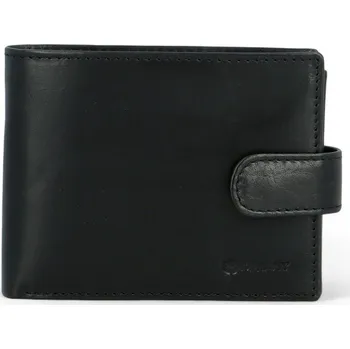 Peněženka Pánská kožená peněženka černá - Diviley Kostas černá
