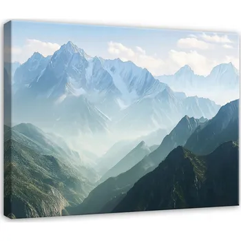 Obraz OBRAZ HORY PŘÍRODA KRAJINA DO OBÝVACÍHO POKOJE LOŽNICE KUCHYNĚ NA PLÁTNĚ 120x80