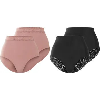 Kalhotky esmara® Dámské bezešvé kalhotky s vysokým pasem, 2 kusy