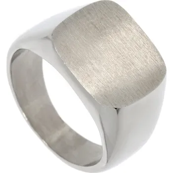 Prsten Zlatnictví Helios Ocelový prsten Velikost: 63