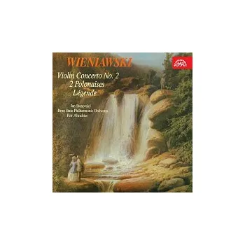 Česká hudba Jan Stanovský, Filharmonie Brno/Petr Altrichter – Wieniawski: Houslový koncert č. 2, Dvě polonézy, Legenda