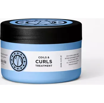 Vlasová regenerace MARIA NILA C&S Coils & Curls Finishing Treatment Masque Maska 250 ml (Maria Nila hydratační a rozčesávací maska pro všechny typy vln a kudrn)