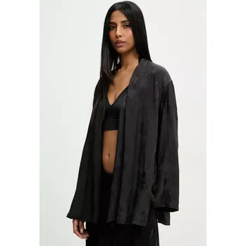 Dámské sako Sako Answear.LAB černá barva, bez zapínání 93005.IKK 99X, vel. M