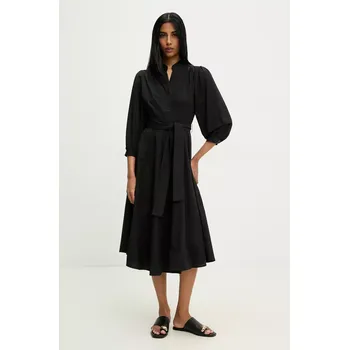 Dámské šaty Šaty Answear.LAB černá barva, mini sng.128.tos 99X, vel. L