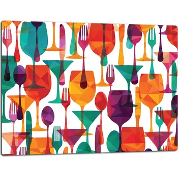 Kuchyňské prkénko Krájecí deska TMK ArtDeko sklo 1 ks