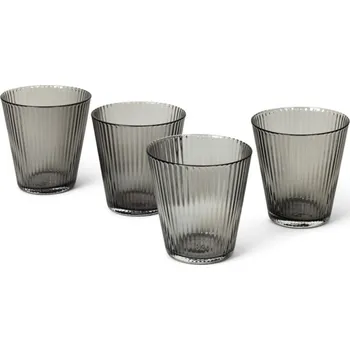 Sklenice Sada sklenic NOUVEAU Rosendahl 260 ml, 4 ks kouřové