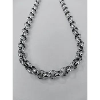 Řetízek Silný stříbrný řetízek - hráškový anker