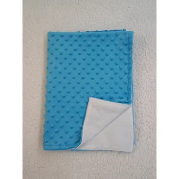 Přebalovací podložka Pro útulný domov Přebalovací podložka minky Tyrkysová