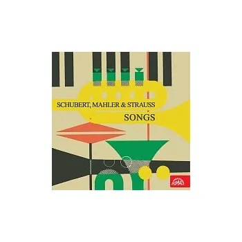 Česká hudba Elisabeth Rutgersová, Alfréd Holeček – Písně (Schubert, Mahler, Strauss)