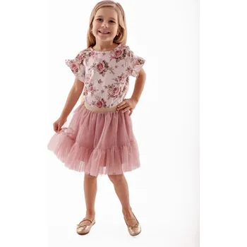 Dívčí šaty Romantická dívčí blůzka- Lily Grey 104 / 4 roky