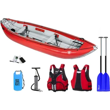 Kanoe Kánoe Kutlíci RIO set 3 Červená