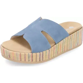 Dámské pantofle Rieker Dámské nazouváky REMONTE D1N55-14 modrá S5 41