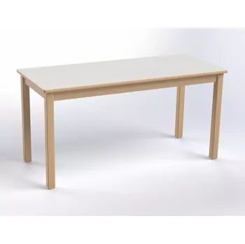 Jídelní stůl Stůl 140 x 60 cm, volitelná barva dekoru desky, výška 70 cm