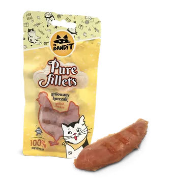 Pamlsek pro kočku Mr.Bandit Pure fillets grilované kuře 30 g min.trv. do 30.5.2025