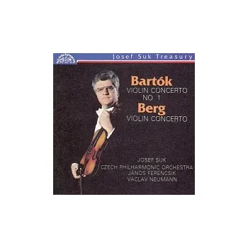 Česká hudba Josef Suk – Bartók, Berg: Koncerty pro housle a orchestr