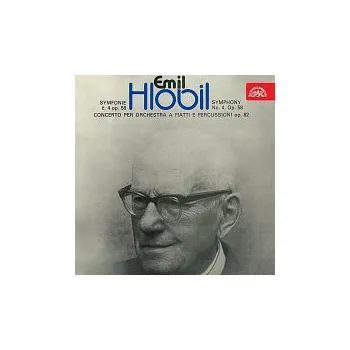 Česká hudba Filharmonie Brno/Miloš Konvalinka, Česká filharmonie/František Vajnar – Hlobil: Symfonie č. 4, Concerto per orchestra a fiatti e percussioni