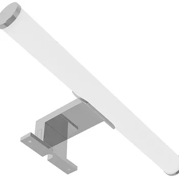 Osvětlení AVIDE Koupelnové LED světlo nad zrcadlo válec 30 cm 5 W 480 lm denní, chrom