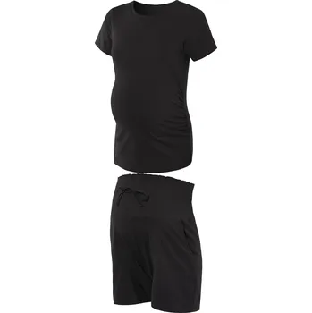 Dámské pyžamo esmara® Těhotenské pyžamo s BIO bavlnou (černá, S(36/38))